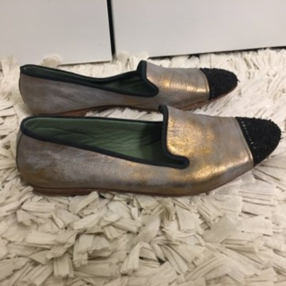 Meher Kakalia Leather flats